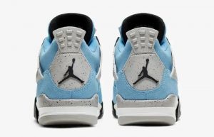 Air Jordan 4 GS University Blue UNC 408452 400 back