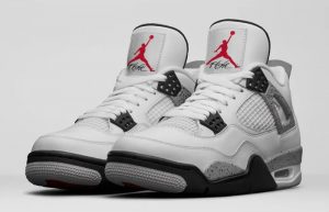 Air Jordan 4 OG White Cement 840606 192 front corner