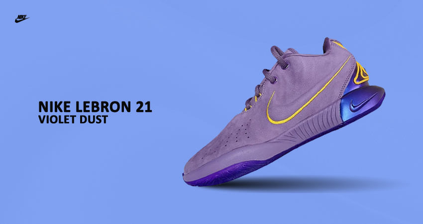 First Look Of The Nike LeBron 21 Violet Dust A Sneaker Sensation featured image