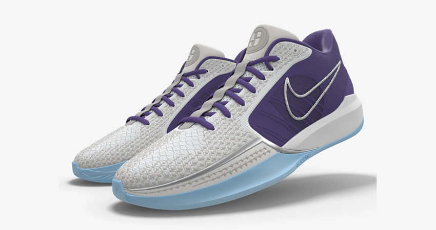 Introducing the Nike Sabrina 1 Unleash Your Style at Nike By You purple front corner