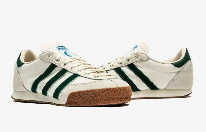 Liam Gallagher x adidas Spezial LG2 Bottle Green IF8358 lifestyle front back corner