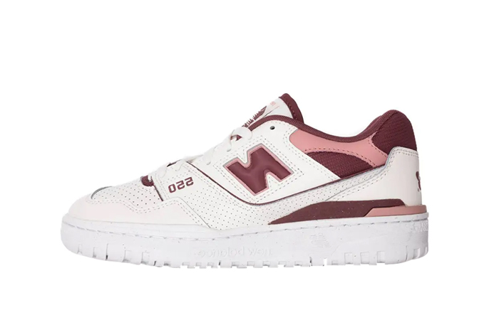 New Balance 550 White Washed Burgundy BBW550DP featured image