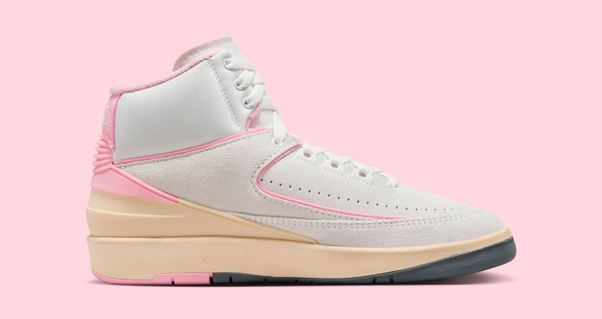 New Release Alert Womens Air Jordan 2 ‘Soft Pink Drop Details right