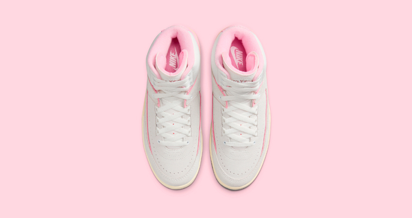 New Release Alert Womens Air Jordan 2 ‘Soft Pink Drop Details up