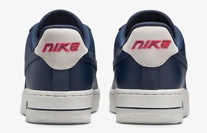 Nike Air Force 1 Low Navy Red DZ2708 100 back