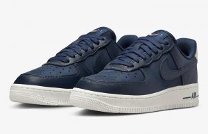 Nike Air Force 1 Low Navy Red DZ2708 100 front corner