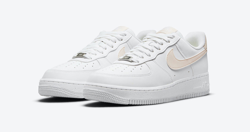 Nike Air Force 1 Low Next Nature White Coral DC9486 100 front corner