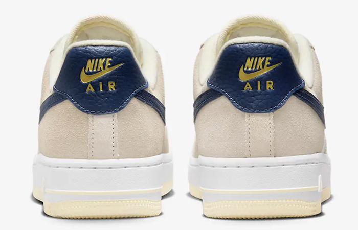 Nike Air Force 1 Low Tan Navy Gold FV6332 100 back