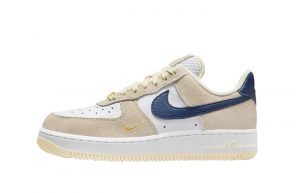 Nike Air Force 1 Low Tan Navy Gold FV6332 100 featured image
