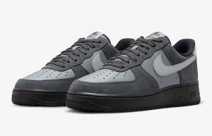Nike Air Force 1 Low Wolf Grey Anthracite CW7584 001 front corner