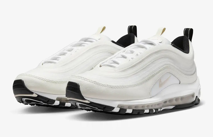 Nike Air Max 97 White Sail Black FN3417 100 front corner