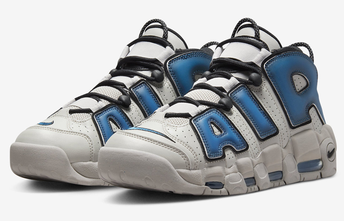 Nike Air More Uptempo Industrial Blue FD5573 001 front corner