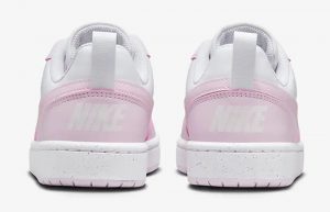 Nike Court Borough Low Recraft GS White Pink Foam DV5456 105 back