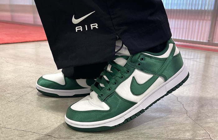 Nike Dunk Low Green Satin DX5931-100 Release