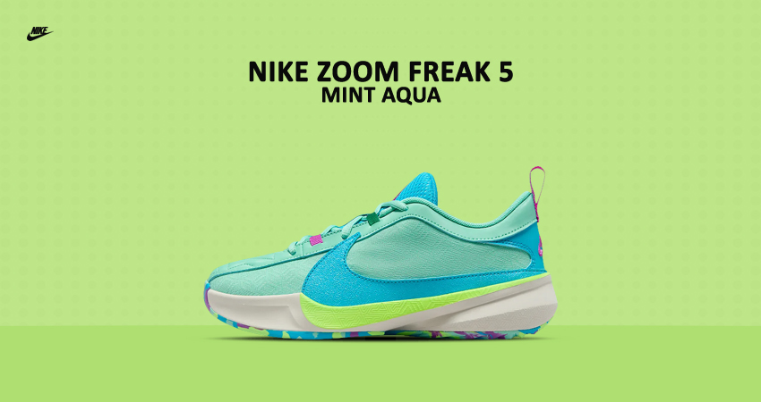 Nike's Zoom Freak 5 Gets A Colorful Makeover