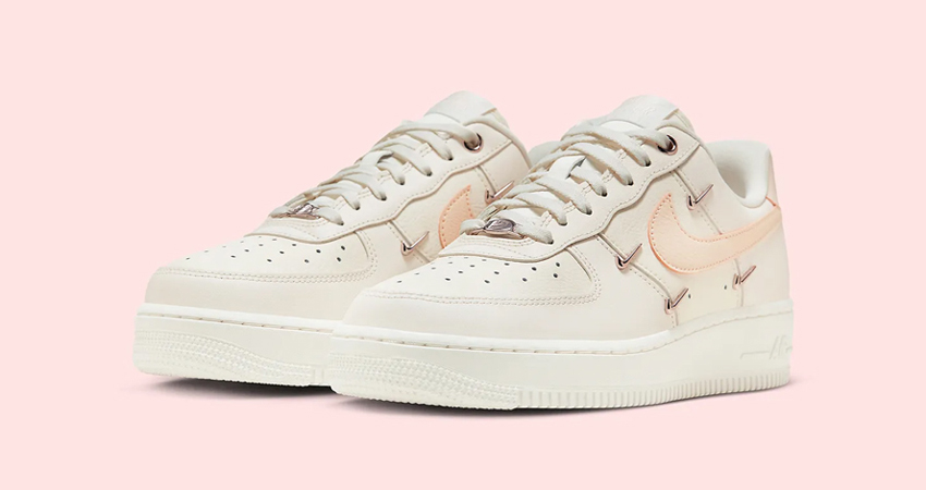 Official Images Of A Stunning Women Exclusive Nike Air Force 1 Low front corner