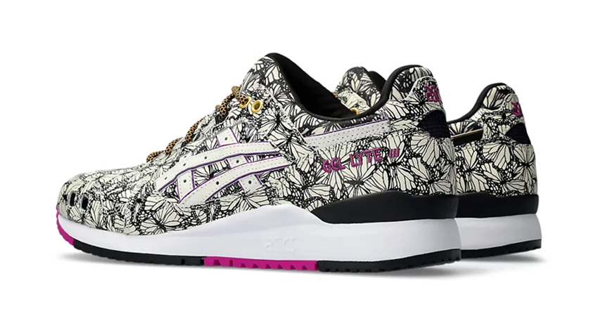 Official Images Of The ASICS GEL LYTE III Butterflies back corner