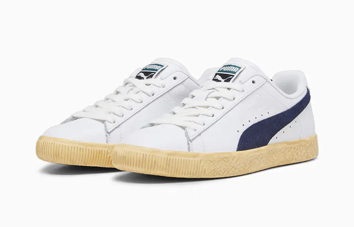 PUMA Clyde Vintage White Navy 394687-01 - Where To Buy - Fastsole