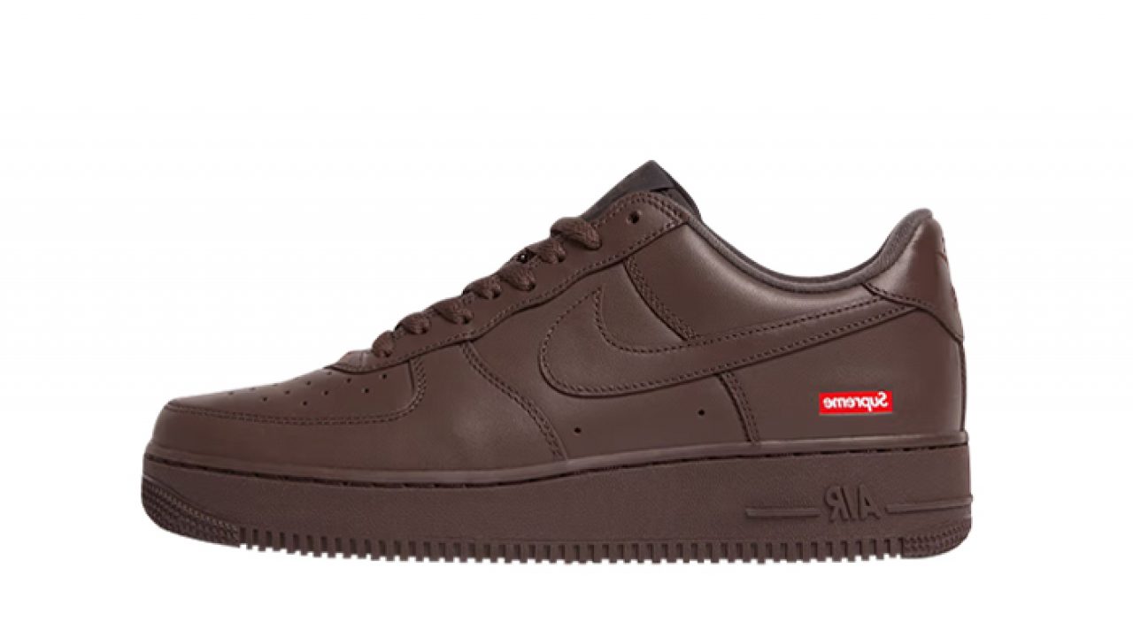 Supreme Unveils Epic Nike Air Force 1 Low Baroque Brown Collaboration -  Fastsole