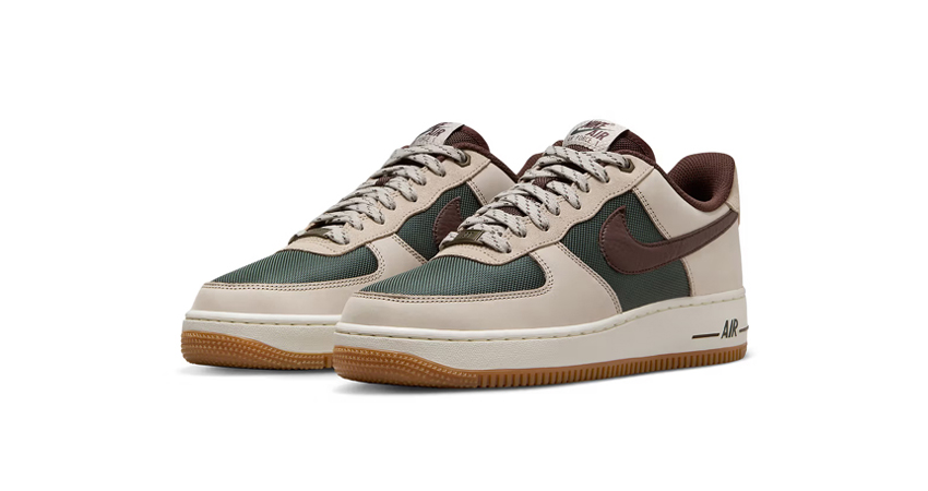 The New Nike Air Force 1 Low Adorns An Earthy Palette front corner