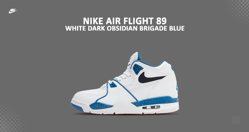 The Nike Air Flight ’89 “Brigade Blue” Makes A Comeback