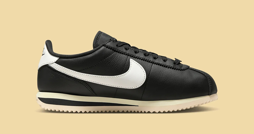 Nike cortez 72 black 2024 white