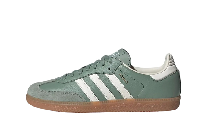 adidas Samba OG Silver Green IE7011 featured image