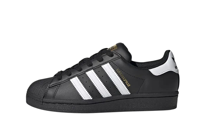 adidas Superstar GS Core Black White EF5398 featured image