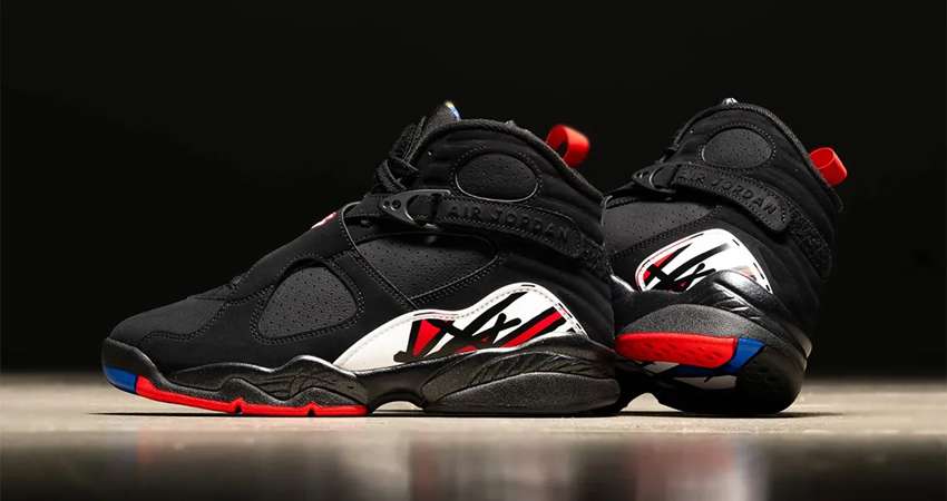 Air Jordan 8 ‘Playoffs Officially Resturns To Stores lifestyle left