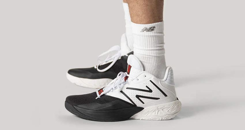 An Official Glimpse Of New Balance TWO WXY V4 Dualism onfoot left