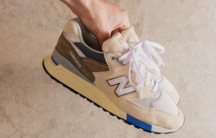 Concepts x New Balance 998 C Note lifestyle right