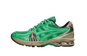 GmbH x ASICS Gel Kayano Legacy Coriander Green Gold 1203A350 300 featured image