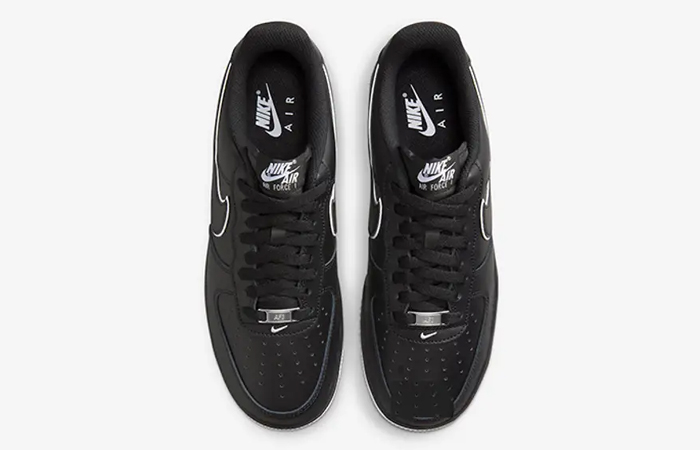 Nike Air Force 1 Low Outline Black White DV0788 002 up