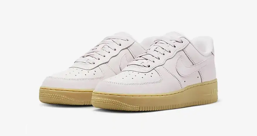 Nike Air Force 1 Low Pearl Pink DR9503 601 front corner