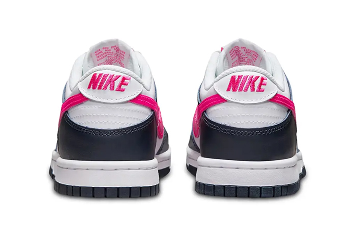 Nike Dunk Low GS Obsidian Fierce Pink FB9109 401 back