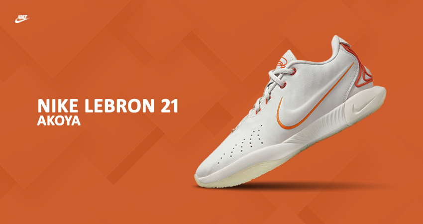 Nike LeBron 21 Akoya Releases In A Light Bone Colourway featured image