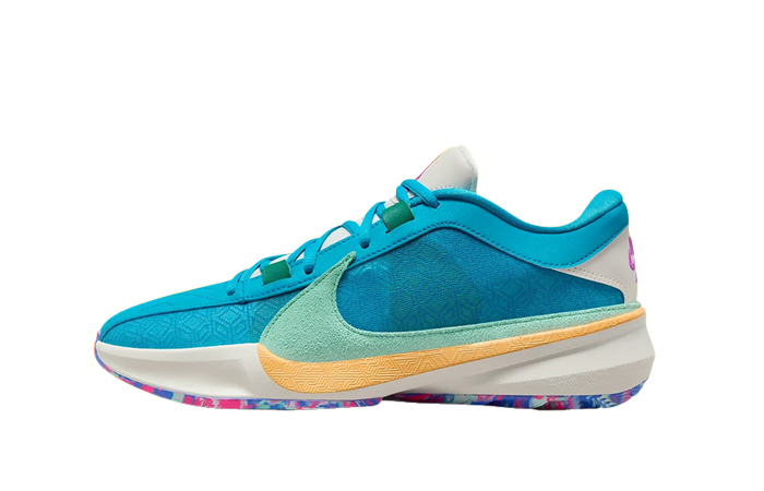 Nike Zoom Freak 5 Teal Mint DX4985 400 featured image 1