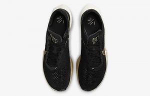 Nike ZoomX Vaporfly 3 Black Metallic Gold DV4129 001 up