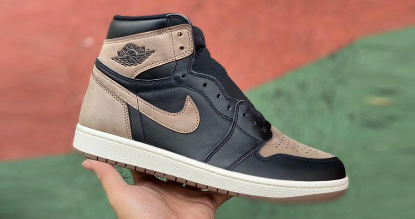 The Air Jordan 1 Retro High OG Palomino Release Date Out lifestyle right