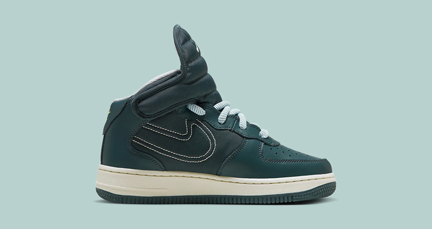 The Nike Air Force 1 Mid Dresses In An Unconventional ‘Big Tongue right