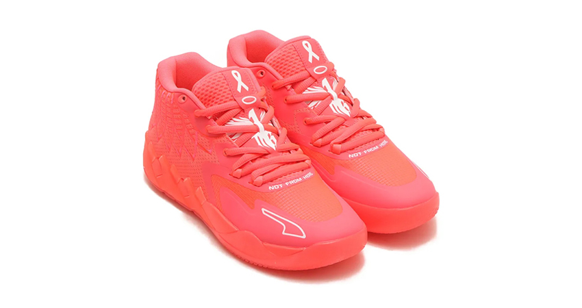 The Puma MB.01 ‘Breast Cancer Awareness Releases Soon front corner