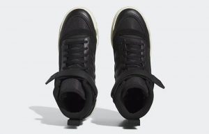 adidas Forum Boot Black White Gum IE7206 up