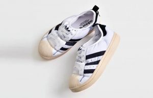 adidas Puffylette Fake Printed Superstar HP6697 lifestyle right