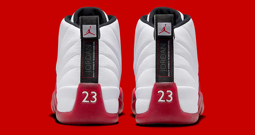 Air Jordan 12 Cherry Has A Release Date back