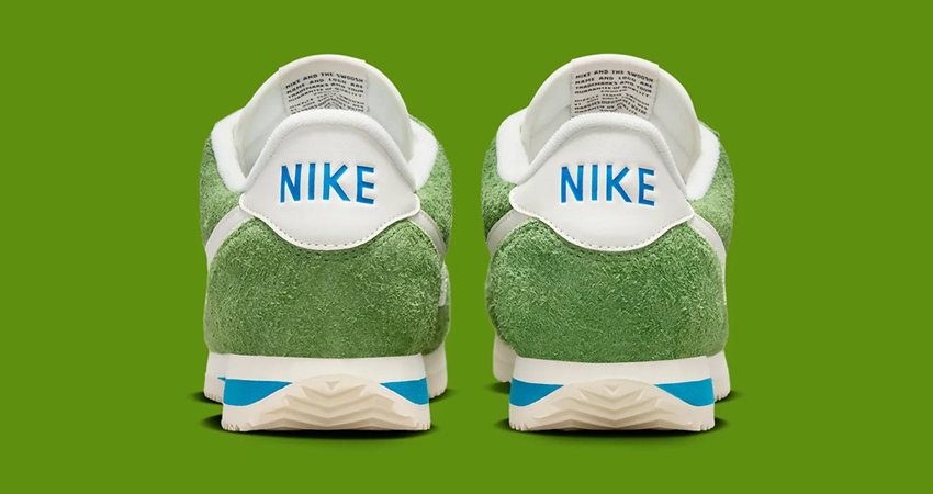 An Official Look At The Nike Cortez ‘Green Suede back