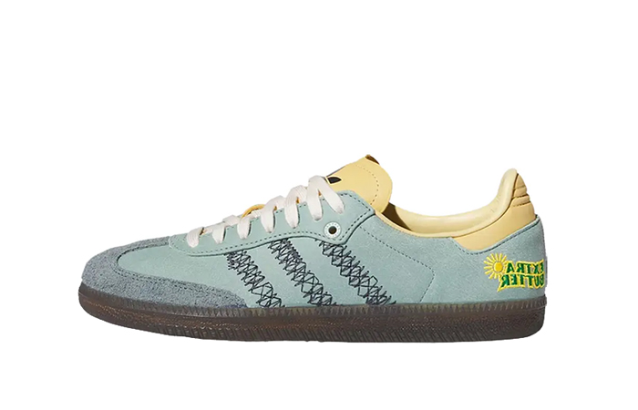 Extra Butter x adidas Samba Green Chalk White IE0174 featured image