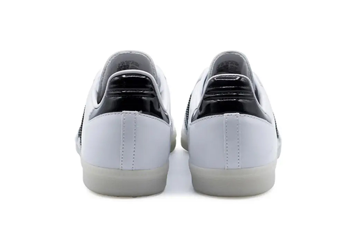 Jason Dill x adidas Samba Patent Leather White Black IE5158 back