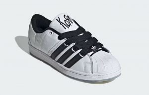 Korn x adidas Supermodified White Black IG0793 front corner