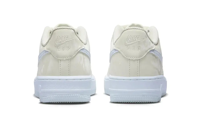 Nike Air Force 1 Low GS Pale Ivory Grey CT3839 110 back
