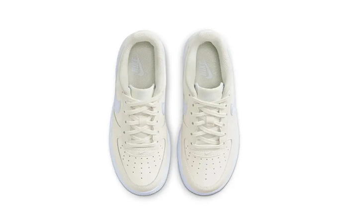 Nike Air Force 1 Low GS Pale Ivory Grey CT3839 110 up